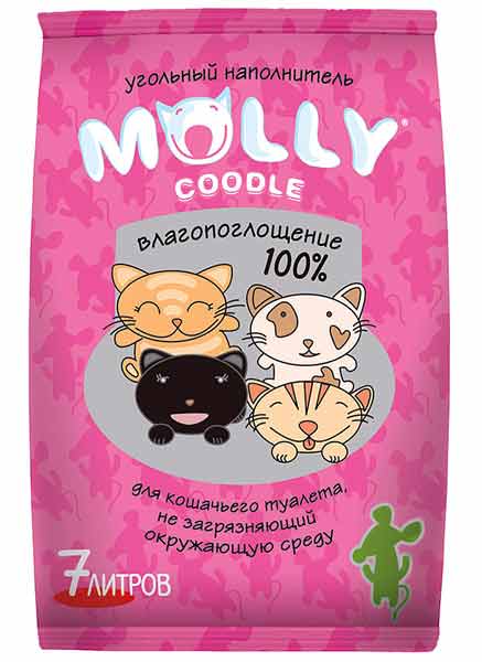 Наполнитель Molly Coodle угольный