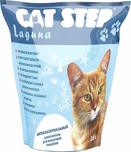 Наполнитель Cat Step Laguna силикагелевый